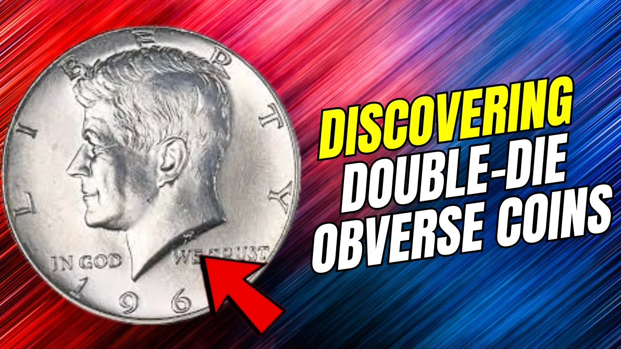 Double-die obverse coins
